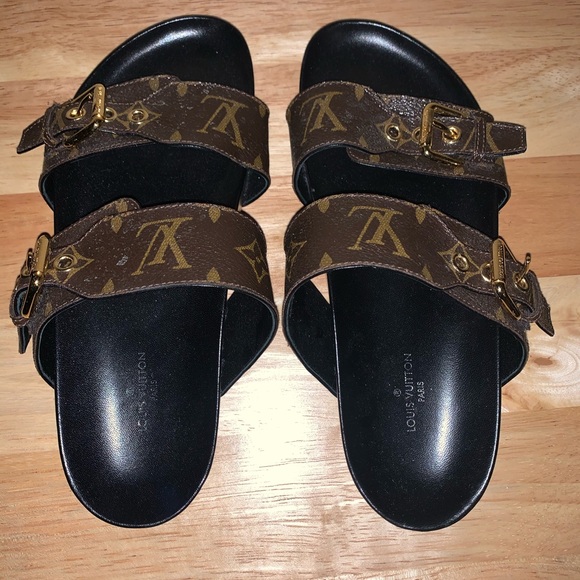 Louis Vuitton Shoes - Louis Vuitton Bom Dia Flat Mule Sandal